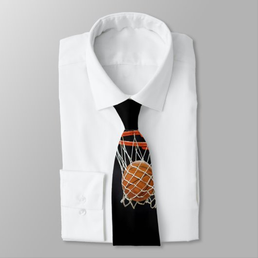 Basketball Neck Tie Krawatte (Gebunden)