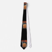 Basketball Neck Tie Krawatte (Vorderseite)