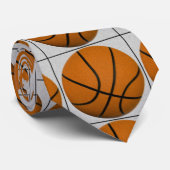 Basketball Neckwear Krawatte (Gerollt)