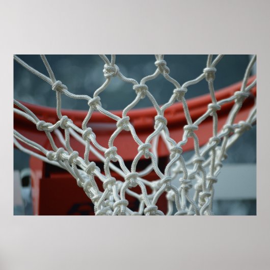 Basketball-Netz Poster (Vorne)