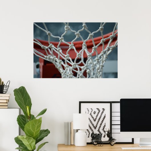 Basketball-Netz Poster (Heimbüro)