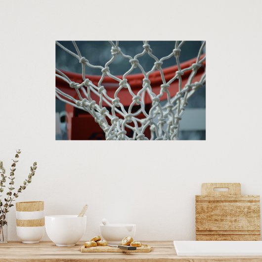 Basketball-Netz Poster (Küche)