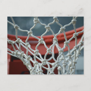 Basketball-Netz Postkarte