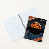Basketball-Notebook-Abdeckung für Jungen Notizblock (Innenseite)