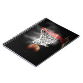 Basketball-Notebook Notizblock (Linke Seite)