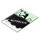 Basketball-Notebook Notizblock (Linke Seite)