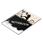 Basketball-Notebook Notizblock (Linke Seite)