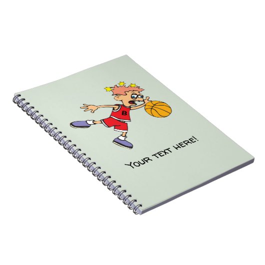 Basketball Notizblock (Rechte Seite)