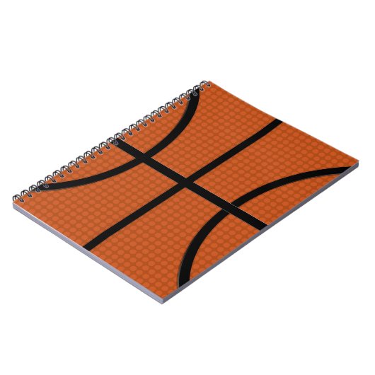 Basketball-Notizbuch Notizblock (Linke Seite)