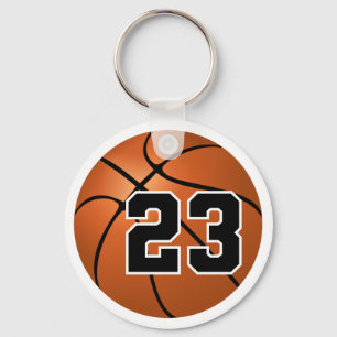 Basketball Nummer #23 Schlüsselanhänger