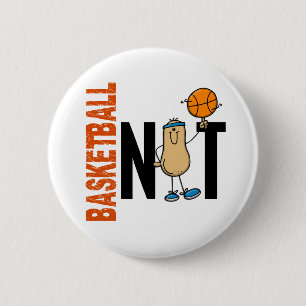 Basketball-Nuss 1 Button
