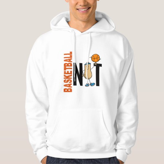 Basketball-Nuss 1 Hoodie (Vorderseite)