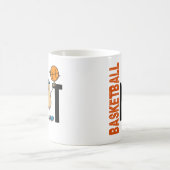 Basketball-Nuss 1 Kaffeetasse (Mittel)