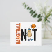 Basketball-Nut 1 Postkarte (Stehend Vorderseite)