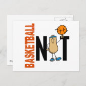Basketball-Nut 1 Postkarte (Vorne/Hinten)