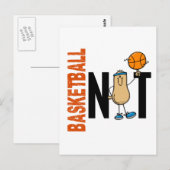 Basketball-Nut 1 Postkarte (Vorne/Hinten)