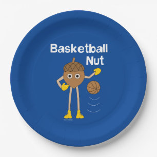 Basketball-Nut Pappteller