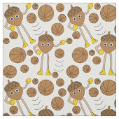 Basketball Nut Pattern Stoff (Muster)