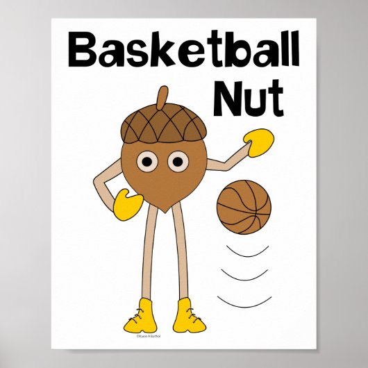 Basketball-Nut Poster (Vorne)