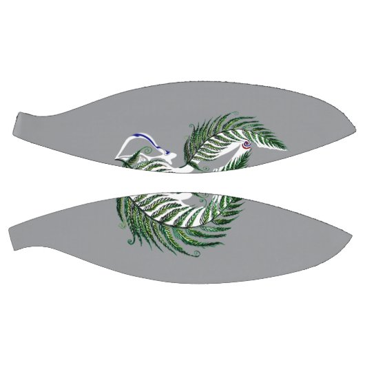 Basketball NZ Aotearoa Fern Design (Panele)