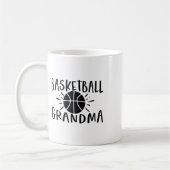 Basketball Oma Apparel Wohngestaltung Kaffeetasse (Links)