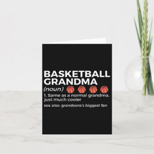 Basketball Oma Definition Grandsons größte F Karte