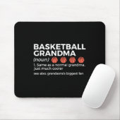 Basketball Oma Definition Grandsons größte F Mousepad (Mit Mouse)