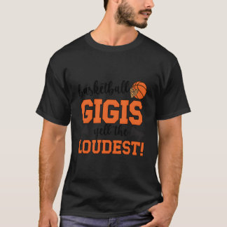 Basketball Oma Gigi Gigi einer Basketballspielerin T-Shirt