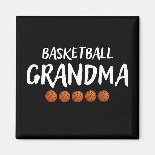 Basketball Oma Großmutter Grammy Nana Mimi Magnet