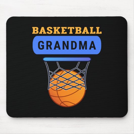 Basketball Oma Mousepad (Vorne)