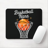 Basketball Oma Nana Basketballkorb Mütter Da Mousepad (Mit Mouse)