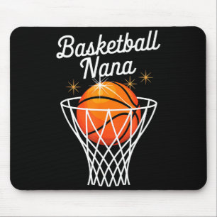 Basketball Oma Nana Basketballkorb Mütter Da Mousepad