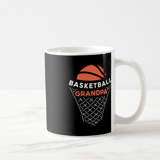 Basketball Opa Bball Lover Bester Großvater Ev Kaffeetasse (Rechts)