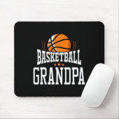 Basketball Opa Team Sportfan Mousepad (Mit Mouse)