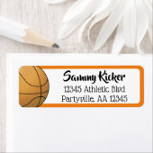 Basketball Orange & Black Address (Insitu)