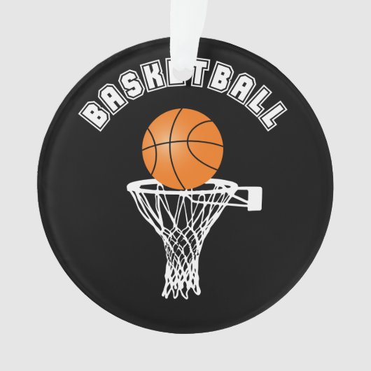 Basketball Ornament (Vorderseite)