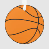 Basketball Ornament (Rückseite)