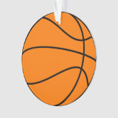 Basketball Ornament (Vorderseite)