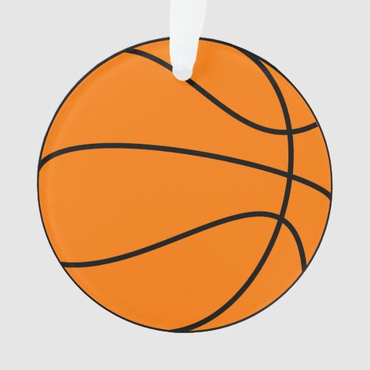 Basketball Ornament (Vorderseite)