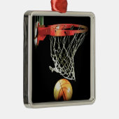 Basketball Ornament Aus Metall (Rechts)