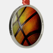 Basketball Ornament Aus Metall (Rechts)