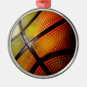 Basketball Ornament Aus Metall