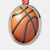 Basketball Ornament Aus Metall (Links)