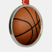 Basketball Ornament Aus Metall (Rechts)