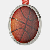 Basketball Ornament Aus Metall (Links)