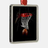 Basketball Ornament Aus Metall (Rechts)