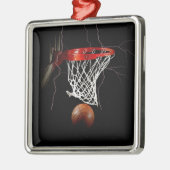 Basketball Ornament Aus Metall (Links)