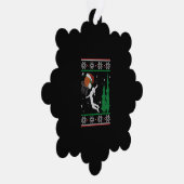 Basketball Ornament Karte (Rechts)