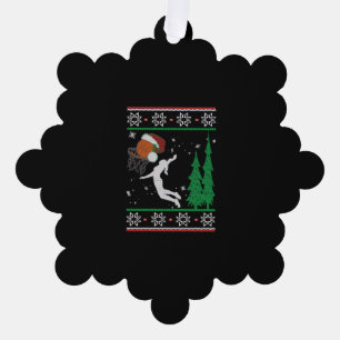 Basketball Ornament Karte