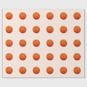 Basketball-Packpapier Geschenkpapier (Flach)